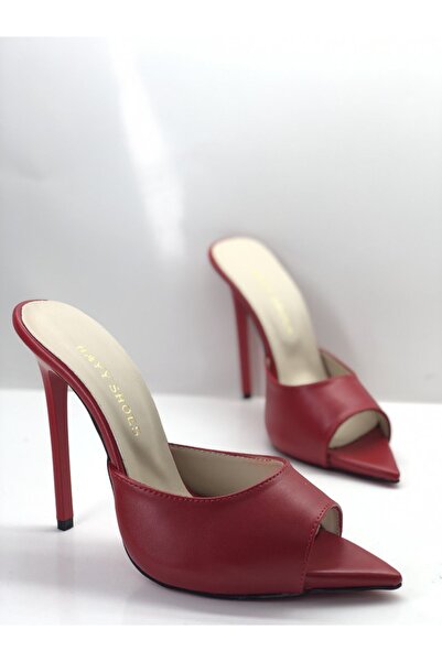 HAYYSHOES Kadın Astarlı Topuklu Terlik