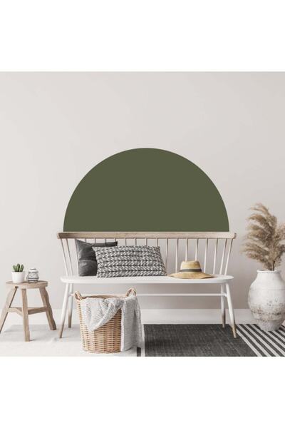 Walldeco ملصق حائط نصف دائري بنمط بوهو