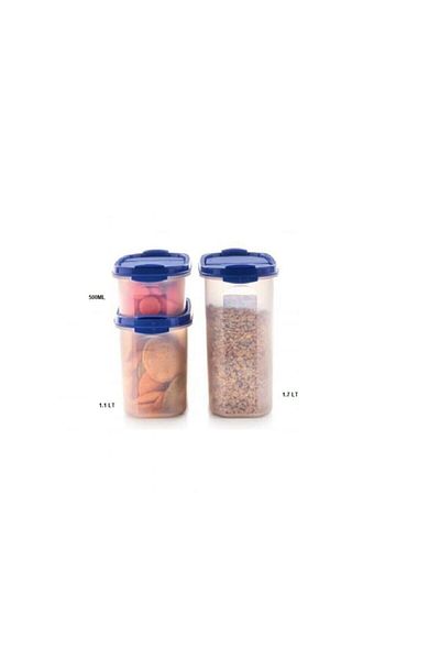 Tupperware Oval Set of 3 (Storage Container