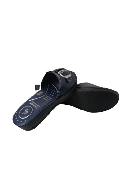 GEZER Ge088-010 Жіночі сині тапочки з ортопедичною підошвою для щоденного носіння