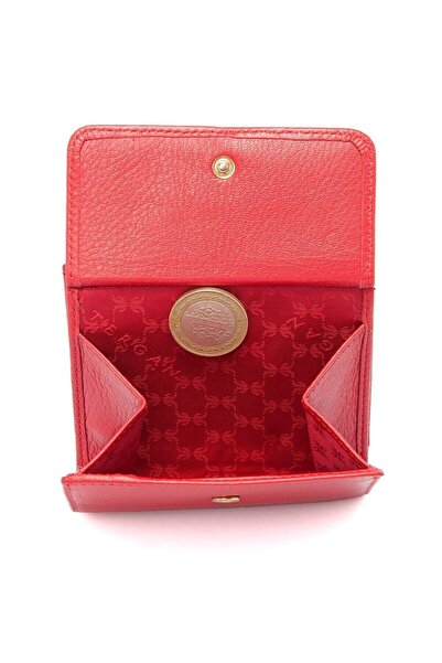 Tergan Genuine Leather Red Women's Wallet S1CB00005627
