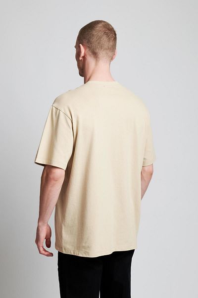 IAMNOTBASIC Men's Beige Oversize Pocket Tyler T-Shirt