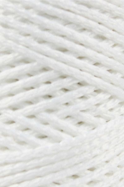 Likya Polyester Macrame Thread|100gr|white|Number 3|
