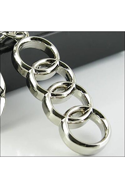 GARDENAUTO لسلسلة مفاتيح Audi A6 1994-1997 سلسلة مفاتيح معدنية ثلاثية الأبعاد...