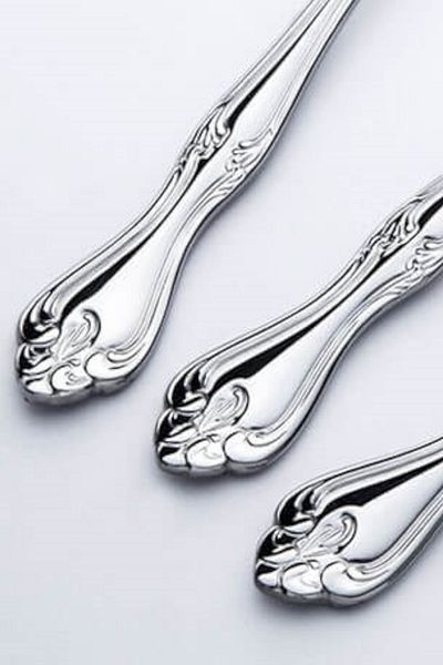 Nehir Lalezar Vintage Style Shiny Simple 6 Piece Shiny Servingware Set