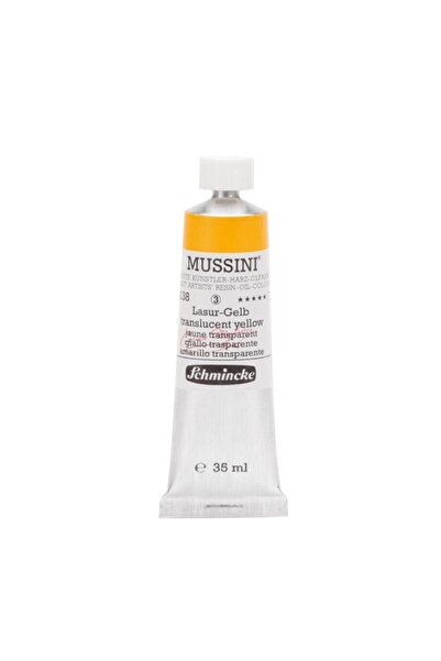 Schmincke : Mussini : Artist Yağlı Boya : 35 Ml : Seri 3 : 238 Translucent Ye...
