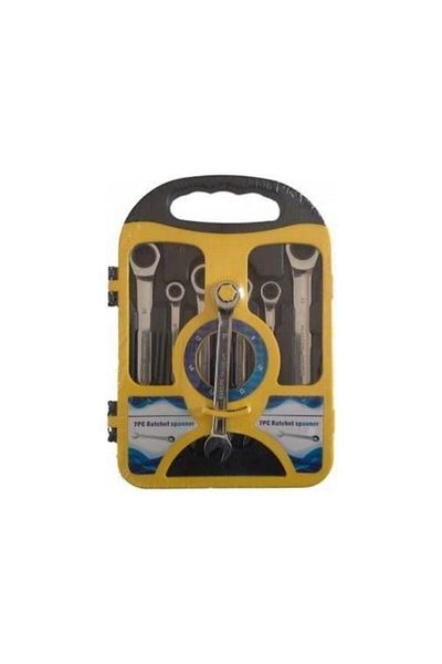 Hell Steel Ratchet Wrench Set 7 Pieces