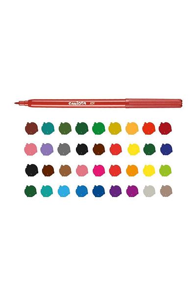 CARIOCA Joy Super Washable Felt Tip Crayons 96 Pieces (1 METER)