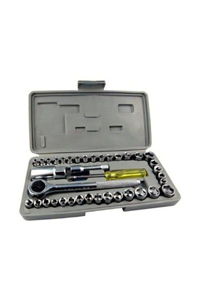 SGS 40 Piece Ratchet Socket Set in Special Bag