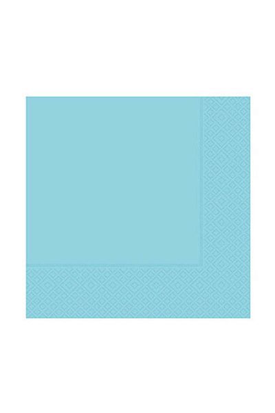 Roll-Up Light Blue Color Paper Napkin