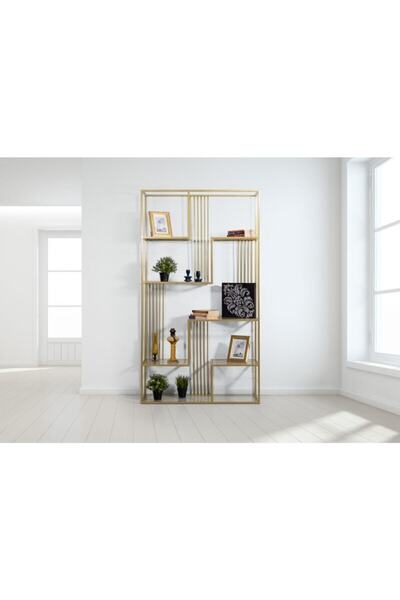 224deko Deco Gold Kitaplık