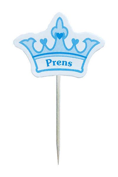Acar Süs Blue Crowned Prince Toothpick Quantity: 20 Cl: 200