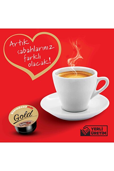 ESPRESSOMM Tchibo Cafissimo Uyumlu Gold Kapsül Kahve (20 ADET)
