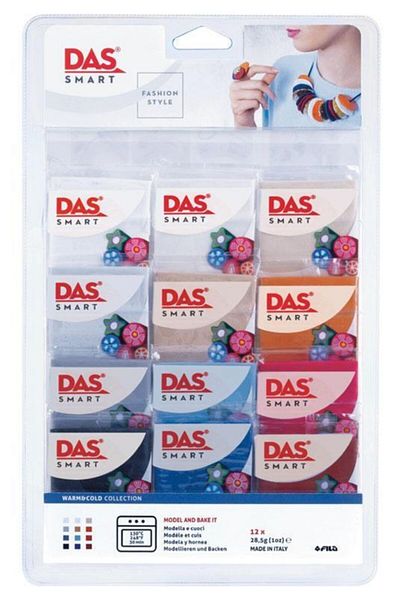 Das Fıla Modeling Dough Set 12 Pieces Warm&cold