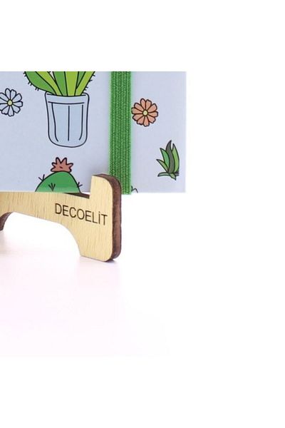 Fenny beauty Caiet de cactus cu copertă rigidă cu puncte elastice