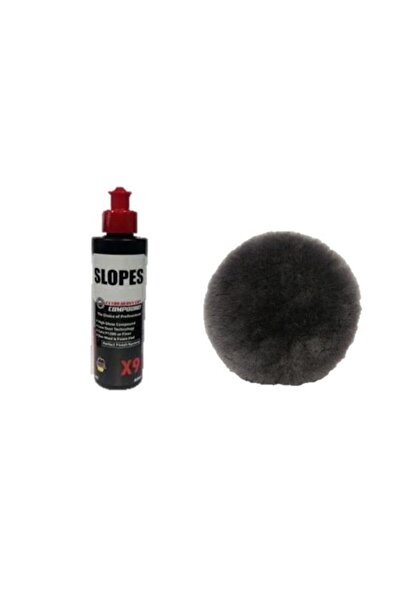 slopes X9 Agresif Çizik Çıkarıcı Pasta 250ml-eagles Keçe Set