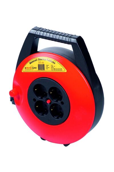 İzeltaş El Tipi Makaralı Uzatma Kablosu 10 mt 7410