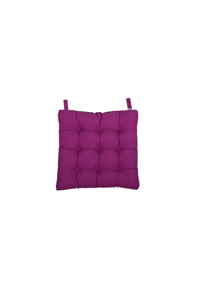 Kuscini Magnolia Sandalye Minderi Mürdüm 40x40