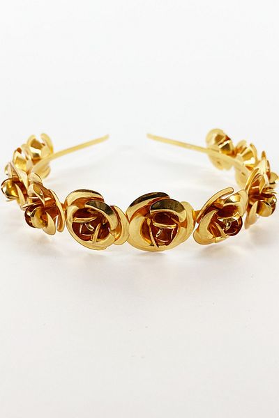 BAHELS Women's Large Flower Detailed Special Series Crown Hair Band