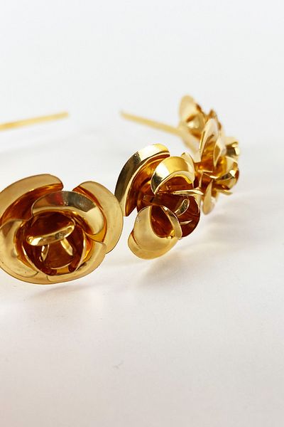 BAHELS Women's Large Flower Detailed Special Series Crown Hair Band