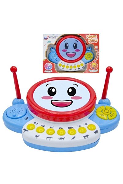 TOYSTORE Sesli Işıklı Eğitici Öğretici Oyuncak Davul Neşeli Davul Eğtici Oyuncak