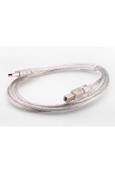 S-LINK Sl-u2003 Usb2.0 3m Şeffaf Yazıcı Kablo