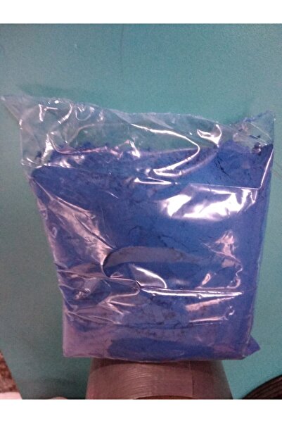RUSELTAŞ KİREÇ Mavi Toz Boya 1 Kg Lık Poşet