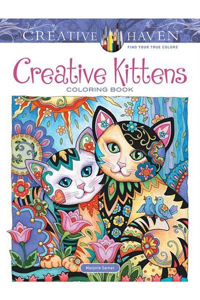 Dover Classics Adult Coloring Creative Haven Kittens