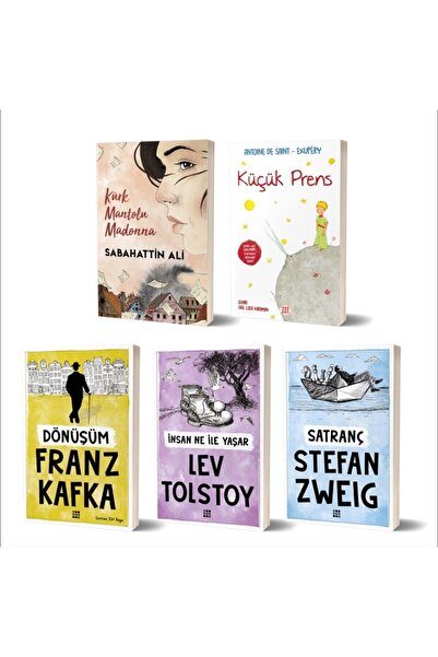 dokuzyayinlari Herkesin Okuması Gereken Modern Dünya Klasikleri Seti 5 Kitap ...
