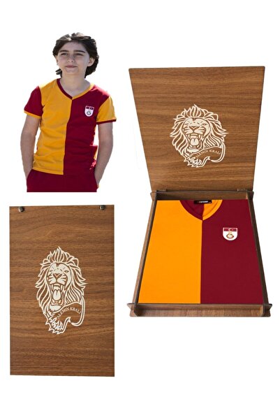 Galatasaray GALATASARAY Metin Oktay ÇOCUK Forma-Orjinal Lisanslı Forması-Hediye Aslan Ahşap Kutulu