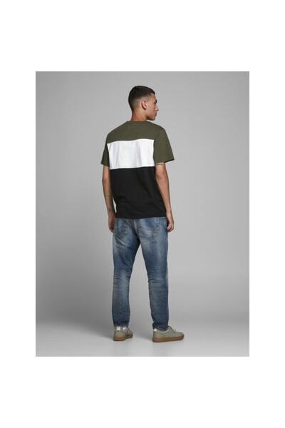 Jack & Jones Jjelogo Blocking Tee Ss Noos