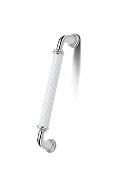 bablife 5 Adet Melis Beyaz-krom 96mm Lüks Çekmece Dolap Mobilya Kulpları