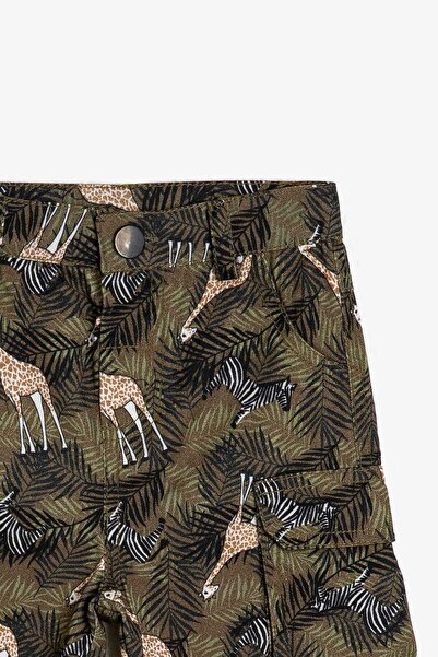 Koton Desenli Şort
