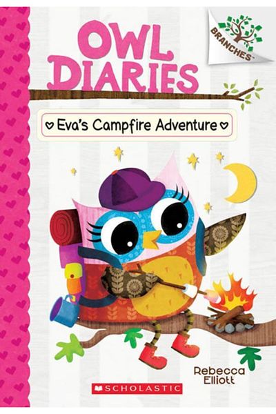 Scholastic يوميات البومة ١٢: مغامرة إيفا حول نار المخيم