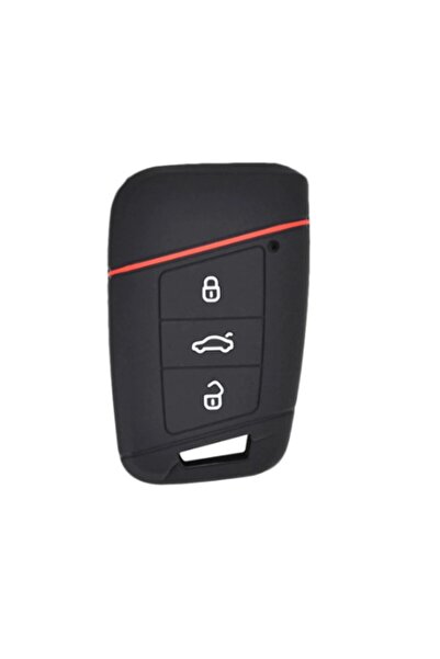 Marka حافظة مفاتيح سيليكون لسيارة فولكس فاجن باسات B8 B8,5 2015-2023