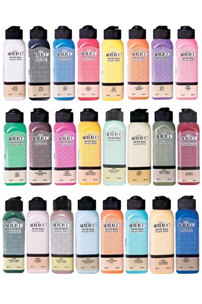 Artdeco Akrilik Boya Seti 24 Renk X 140 Ml