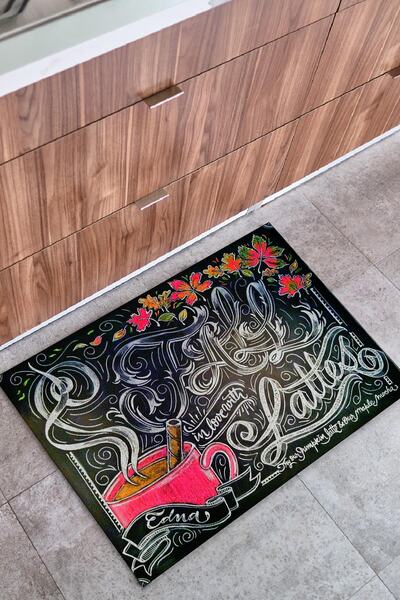 Buket Home سجادة أمامية للباب متعددة الأغراض للديكور الداخلي والخارجي