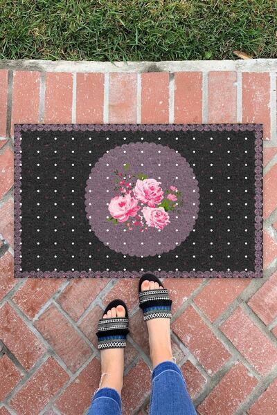 Buket Home سجادة باب أمامية متعددة الأغراض للديكور الداخلي والخارجي من بولكا ...