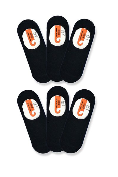 footmania Комплект от 6 черни качествени унисекс балерини