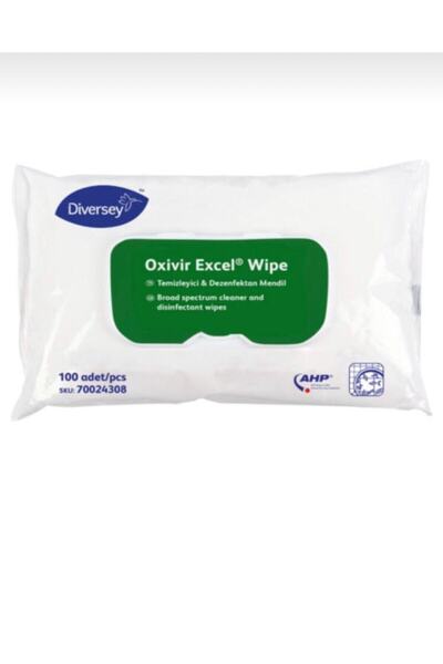 Diversey Dezenfektan Yüzey Temizleme Mendili 100 Adet