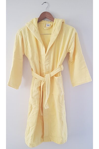 My Sweet Baby %100 Pamuk Kapşonlu Çocuk Bornozu, Kız-erkek Kadife Bornoz