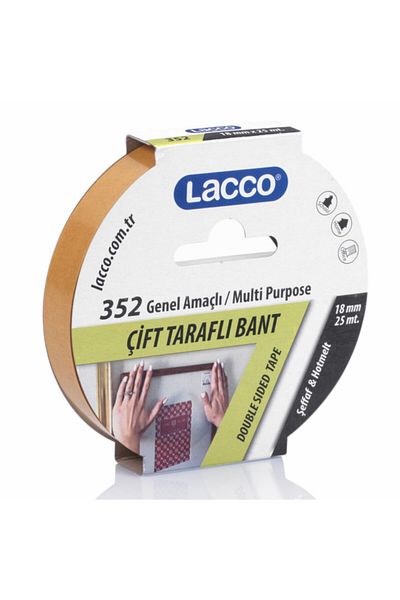 Lacco 18x25 Hotmelt Double Sided Tape