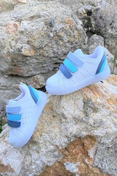 Vicco Beyaz - Tabanlı Spor Ayakkabı (22 - 30 Numara Aralığı)