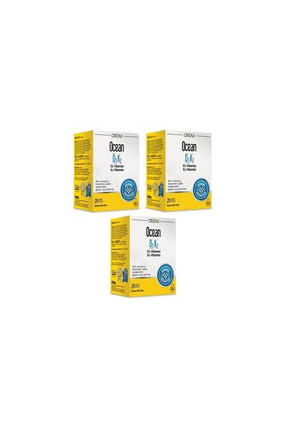 Ocean Ocean D3k2 -VitaminDrops 20ml, 3 Pieces