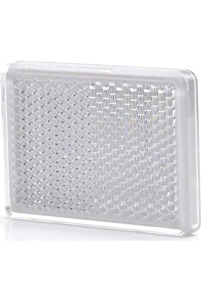 WAS Kedi Gözü Reflektör Beyaz Bisiklet Motosiklet Kamyon Araç Reflektörü 55 X...