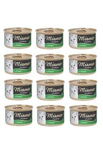 Miamor Kedi Konserve Sülün Etli 85 Gr. X 12 Adet
