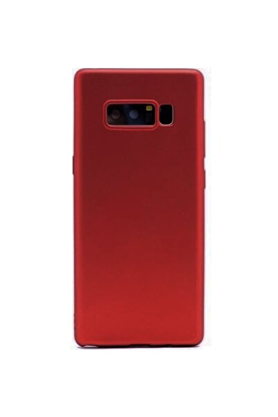Molly Galaxy Note 8 Uyumlu Bordo Mat Silikon Kılıf