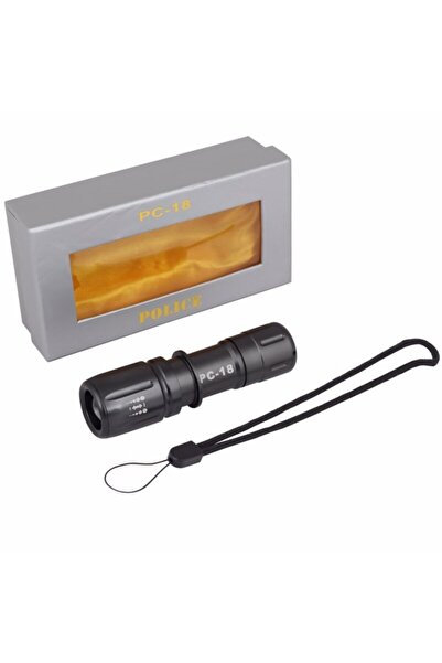 Police Pilli El Feneri (cree Led + Zoom) Pc-18