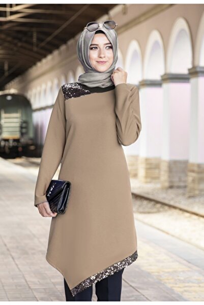 Aymira Tesettur Double Suit with Tunic and Trousers