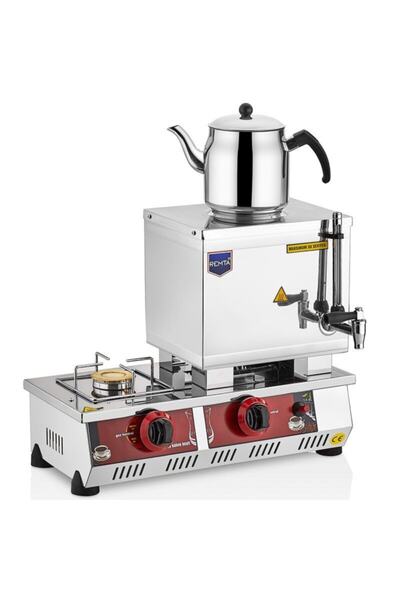 Remta 15 Model Tek Demlikli Lpg(TÜPLÜ) Çay Ocağı 13 Lt. - 1 Adet Demlik Hediy...